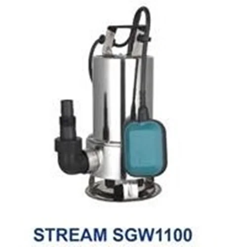 لجن کش تمام استیل استریم 9/5 متری 1/2 1 اینچ 1/5 اسب فلوتردار تکفاز مدل STEREM SGW1100