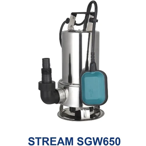 لجن کش تمام استیل استریم ۷/۵ متری ۱/۵ اینچ یک اسب فلوتردار تکفاز مدل STEREM SGW650