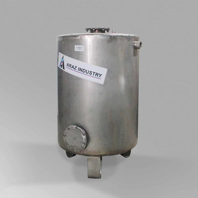 منبع کوئل دار 400 لیتری آراز صنعت