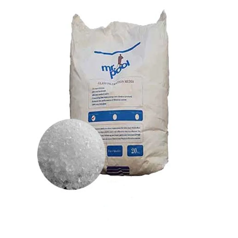 سیلیس کریستالی ممتاز سفید 20 کیلوگرمی فیلتر شنی مستر پول (Mr.Pool)