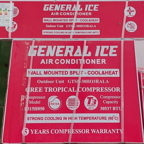 کولر گازی اسپلیت 30000 تروپبکال جنرال آیس GENERAL ICE مدل GTSE-30HO3RALA