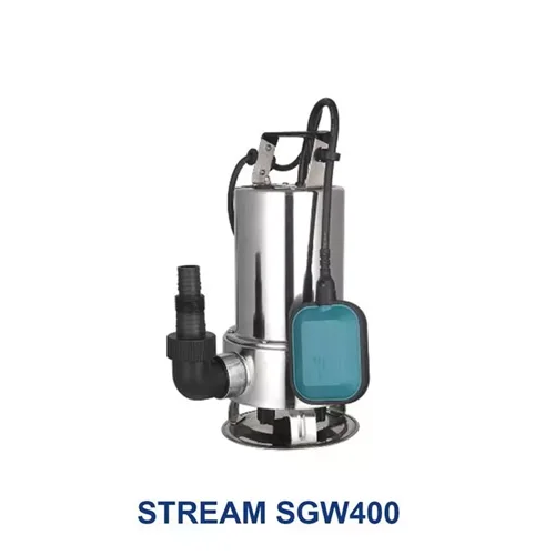 لجن کش تمام استیل استریم ۵ متری ۱/۵ اینچ نیم اسب فلوتردار تکفاز مدل STEREM SGW400