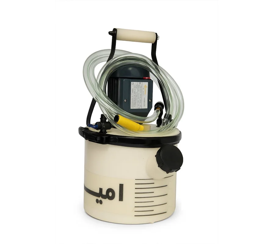 پمپ اسیدشویی پکیج و آبگرمکن امیدان مدل استوانه ایی (گرد)