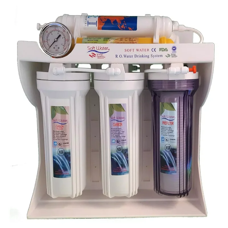 تصفیه آب خانگی شش مرحله ای (یک سال گارانتی) سافت واتر Soft Water