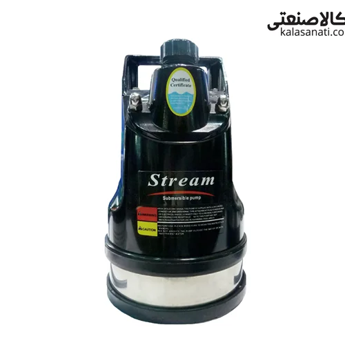 کفکش وارداتی استریم 20 متری یک اینچ فلوتردار تکفاز بدنه استیل مدل SPK-450B